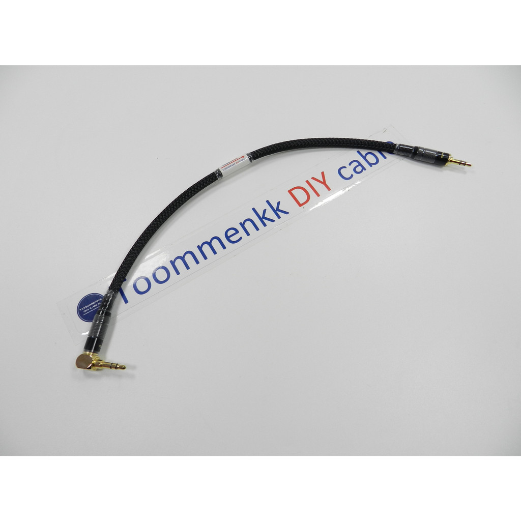 สายสัญญาณเสียง AUX Canare L-4E5AT Mini3.5 L to Mini3.5 Palic (หัวเสียบงอและหัวเสียบตรง)