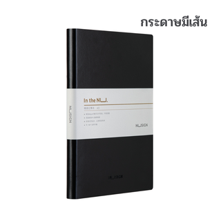 ไดอารี่ A5 สมุดเขียนงาน ปกหนัง สุ่มสี สมุดปกหนัง กระดาษมีเส้น สมุดเลคเชอร์ 120แผ่น 160แผ่น ขนาดA5 21x14 ซม.