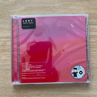 CD ซีดีเพลง LANY – Malibu Nights (แผ่นแท้,มือหนึ่ง,ซีล)