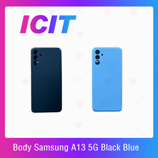 Samsung A13 5G อะไหล่บอดี้ เคสกลางพร้อมฝาหลัง Body For huawei y5prime/y5 2018 ICIT 2020