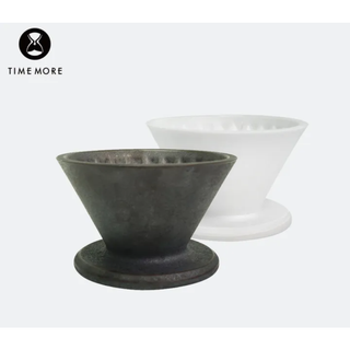 TIMEMORE ดริปเปอร์เซรามิค พร้อมฐานเซรามิค - Dripper Ceramic Crystal Eye With Holder