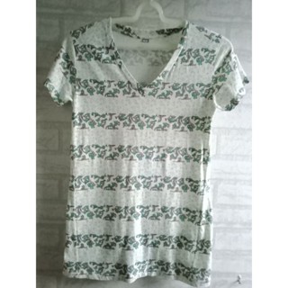 เสื้อยืดแขนสั้น แบรนด์แท้ ไซส์เล็ก