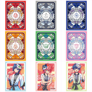 เศษสลีฟ Bushiroad Sleeve Mini Cardfight!! Vanguard Dragon Empire, Dark States, Brandt Gate, Aichi, Chrono, Yuyu