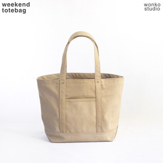 weekend totebag (m) กระเป๋าผ้าแคนวาส