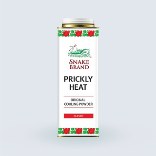 Snake Brand Prickly Heat Cooling Powder (280g)แป้งเย็นตรางู  ต้นตำรับแป้งเย็นที่ให้ความเย็นสดชื่น สบายผิว