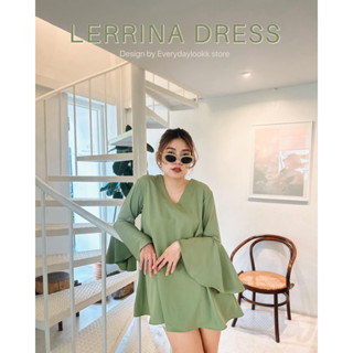 Lerrina dress มินิเดรสผ้าพริ้ว : everydaylookk store