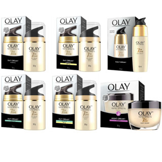 OLAY โอเลย์ Total Effects สูตรป้องกันริ้วรอย เดย์ครีม12g/ 50g