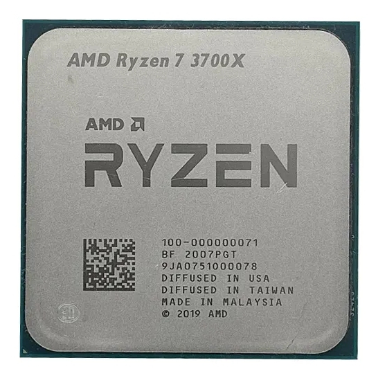 CPU AMD Ryzen 7 3700X 8C/16T 3.6GHz (Boost 4.4GHz) R7 3700X Socket AM4 (มือสอง)