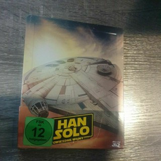 Star Wars Solo (Han Solo) German steelbook มือ1 3D BLU-RAY + Blu-Ray