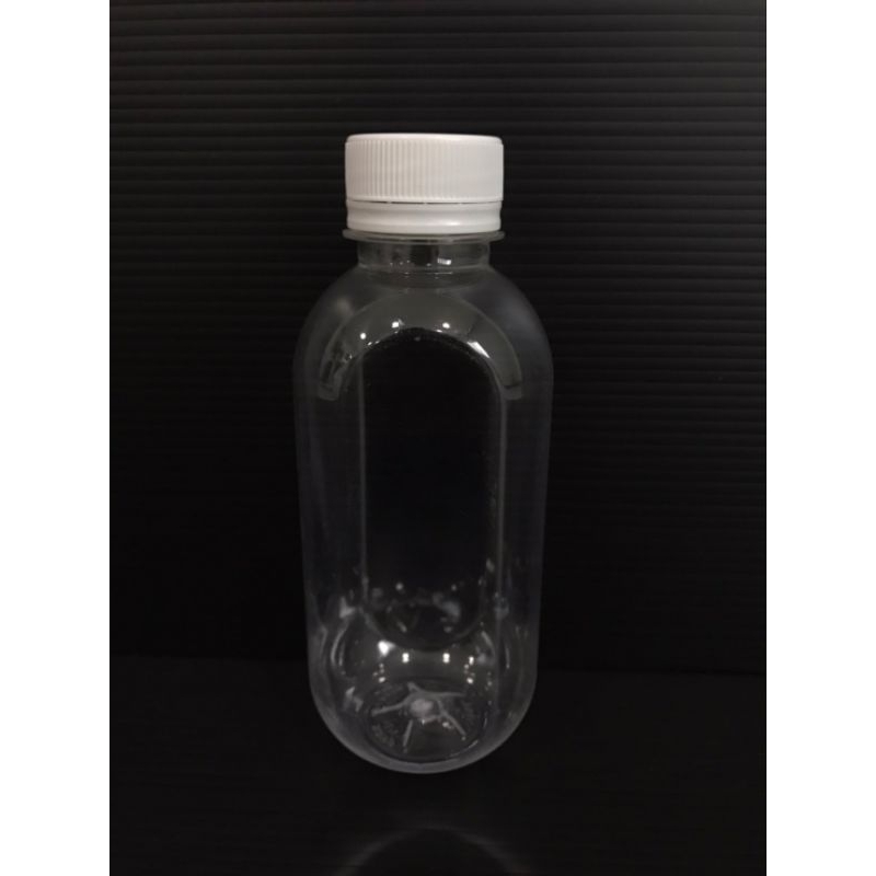 ขวดPET250cc.ทรงแคปซูล_ (รบกวนสั่งครั้งละไม่เกิน3แพคค่ะ)@150ใบ/แพค.พร้อมฝา