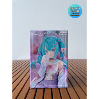 ฟิกเกอร์ ของแท้ พร้อมส่ง (Lot 🇯🇵) Vocaloid Hatsune Miku (Love Sailor Purple Color Ver.) Noodle Stopper Figure