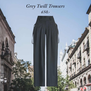 HH532🩶Grey Twill Trousers