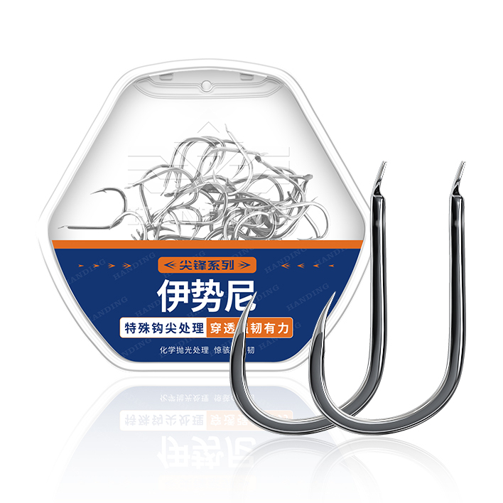 ตัวเบ็ดเจาะเกาะ (ไร้เงี่ยง) Handing ทรงจินุ สายเจาะเกราะไม่ควรพลาด