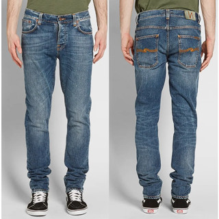 Nudie Jeans Grim Tim Shaded Blue