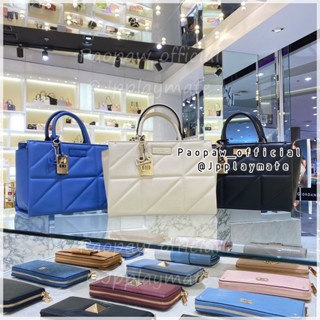 LYN กระเป๋าสะพายข้าง LYN รุ่น Festa Tote M : LL23CBS210 แท้จากชอป พร้อมอุปกรณ์