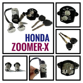 สวิตซ์กุญแจ HONDA ZOOMER-X , ฮอนด้า ซูมเมอ เอ็กซ์ (35010-K20-900) เกรดเทียบศูนย์ สวิทซ์ กุญแจ มอเตอร์ไซค์