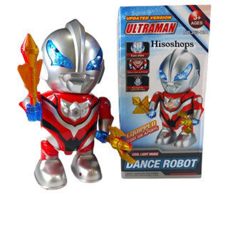 ULTRAMN DANCE ROBOT อุลตร้าแมนเต้น หุ่นฮีโร่เต้น อุลตร้าแมนซุปเปอร์ฮีโร่ เต้น มีไฟ มีเสียง เทห์มากๆ ใหม่ล่าสุด