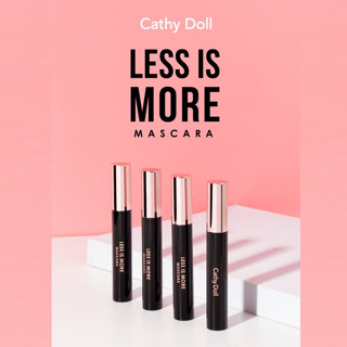 Cathy Doll Less Is More Mascara 8g เคทีดอลล์ เลส อีส มอร์ มาสคาร่า