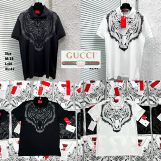 เสื้อโปโล Gucci 🏷️ Hiend 1:1 cotton 💯 เสื้อโปโลแบรนด์เนม