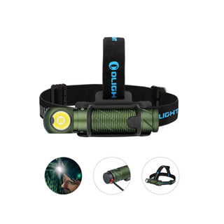 Olight Perun 2 ไฟฉายคาดหัว พร้อมสายคาดหัว แสงกระจายกว้าง