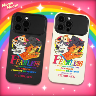 RichBlackcase 💯 Fearless Cats เคสกันกระแทก ส่งฟรี✅