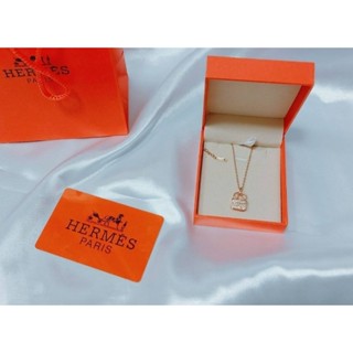 **พร้อมส่ง** สร้อยคอ HERMES พร้อมกล่อง