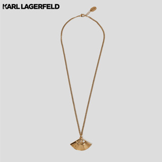 KARL LAGERFELD - K/ARCHIVE FAN CHARM NECKLACE 235W3902 สร้อยคอ