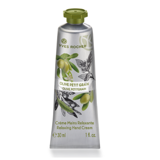 แฮนด์ครีมบำรุงมือ Yves Rocher Relaxing Hand Cream Olive Lemongrass 30ml.