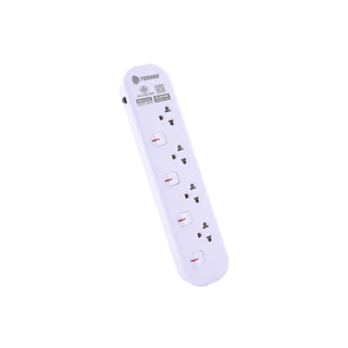 ส่งฟรี Toshino รางปลั๊กไฟ 3-6 ช่อง 3-6 สวิตช์ 1.5-5 เมตร 16A/3600W รุ่น JT