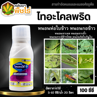 🌽 ไฮแลนโด้ (ไทอะโคลพริด) 100ซีซี ใช้ในการป้องกันกำจัดเพลี้ยไฟในนาข้าว