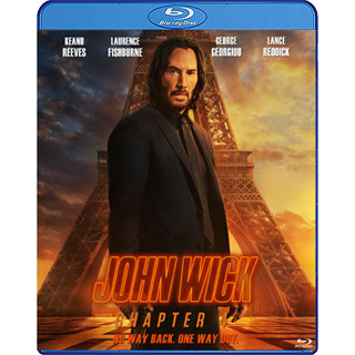 Bluray หนังใหม่ เสียงไทยมาสเตอร์ หนังบลูเรย์ John Wick Chapter 4 จอห์น วิค แรงกว่านรก 4