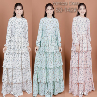 ชุดเดรส รุ่น 50-142 MIMOZA DRESS