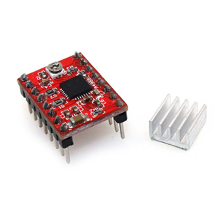 A4988 Stepper Motor Driver(with Heatsink,1A) for 3D Printer