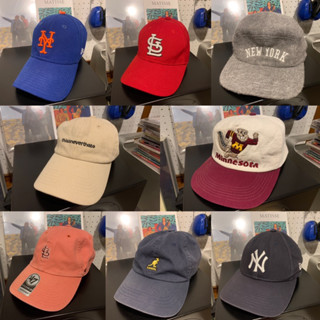 🧸🧿หมวกมือสอง แบนด์ New Era💯/47brand💯/Thisis❤️‍🔥)🛒🪄 สภาพใหม่✨