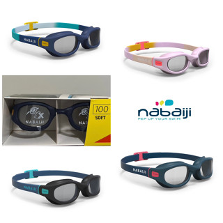 แว่นตาว่ายน้ำกันฝ้า Nabaiji รุ่น Soft เคลือบกันฝ้าบนผิวเลนส์…