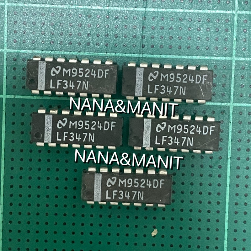 LF347 ( DIP 14ขา ) แพ็คละ 2ตัว