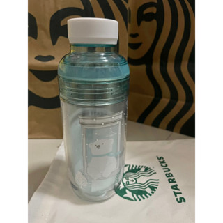 ขวดน้ำ Starbucks polar bear window water bottleแท้100%