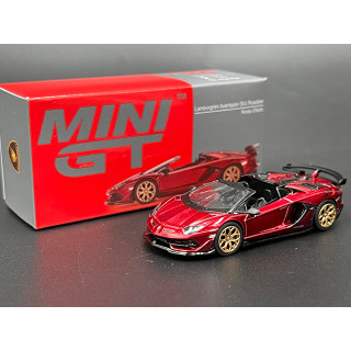 MINIGT Lamborghini Aventador SVJ Roadster Rosso Efestos