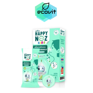 [แพ็คเกจใหม่ ] Happy Noz ANTI Virus สติ๊กเกอร์หัวหอม ANTI Virus แผ่นแปะ หัวหอม 6pcs/กล่อง