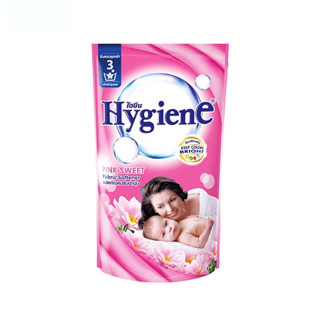 Hygiene ไฮยีน น้ำยาปรับผ้านุ่ม พิงค์สวีท (ปริมาณ 580 มล.) ปรับผ้านุ่มไฮยีน ถูกที่สุด