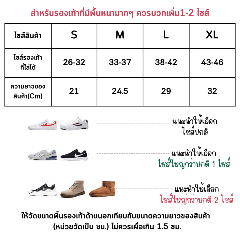 [F0564] ซิลิโคนคลุมรองเท้า (ไซส์S,M,L,XL) ป้องกันไม่ให้เปียกน้ำหรือเลอะคราบสกปรก พับเก็บได้ ล้างทำความสะอาดได้