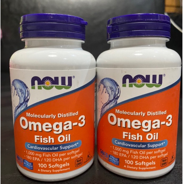 Now -Omega3 Fish oil 1,000mg 100softgel