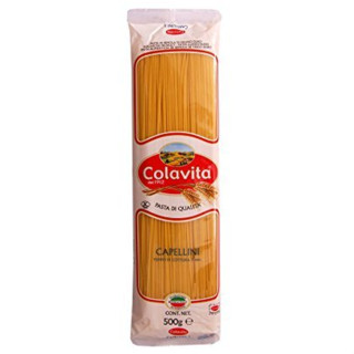 โคลาวิต้า พาสต้า คาเปลินี แองเจิ้ลแฮร์ 500 กรัม - Capellini Angel Hair Pasta 500g Colavita brand