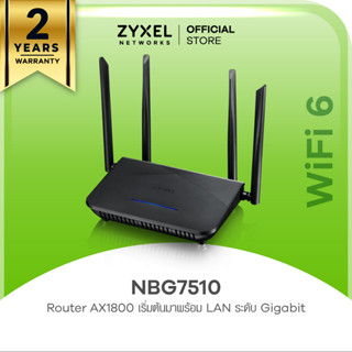 ZYXEL NBG7510 Wireless AX1800 Dual Band Gigabit WiFi 6 Router