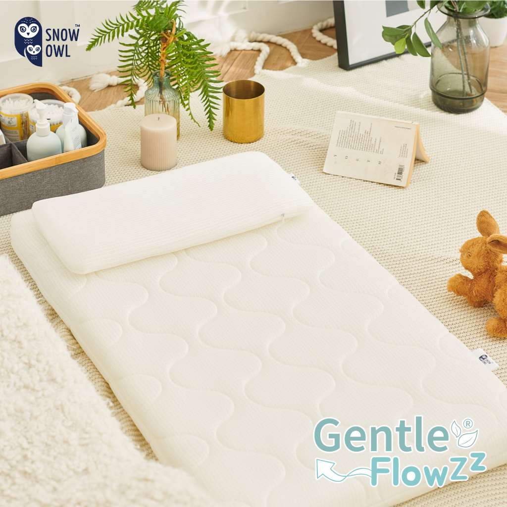 ซื้อคู่ถูกกว่า !! SNOW OWL™ เตียงนอนเด็ก Snow Owl + เบาะนอนระบายอากาศ Snow Owl Gentle FlowZz