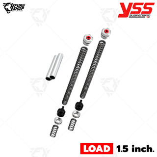 สปริงโช๊คหน้าแต่ง YSS Fork Upgrade Kit LOAD 1.5 inch. (Y-FCC28-KIT-01-036) : for Honda Forza 350 20-22&gt;Forza 18-20