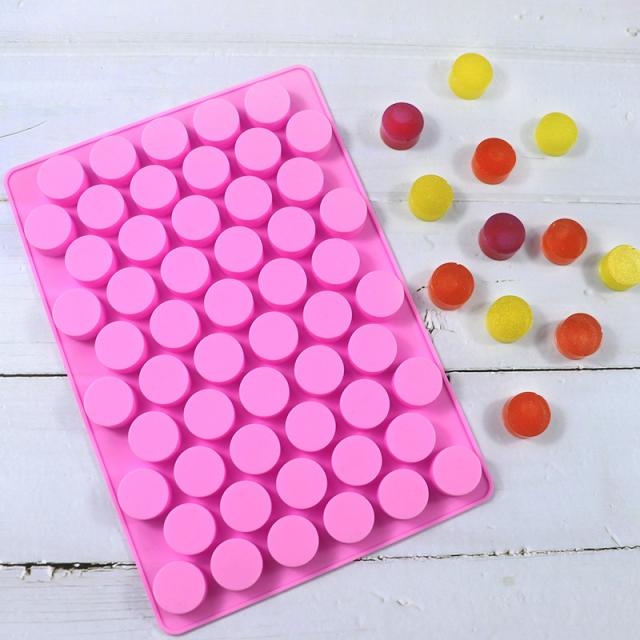 แม่พิมพ์ Circle dot Silicone ซิลิโคน วงกลมเล็ก 55 ช่อง (สีแรนดอม) - รูปที่ 5