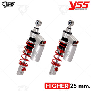 โช๊คหลังแต่ง YSS G-RACING HIGHER 25 mm. (TG302-335TRWJ-04-859) : for Honda PCX 150i 14-17