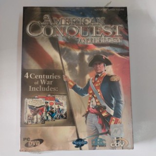 เกมส์คอมพิวเตอร์ PC  American Conquest Anthology แผ่นแท้ลิขสิทธิ์ สินค้ามือ1 เหมาะสำหรับสะสม