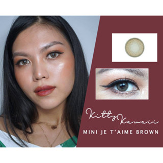 คอนแทคเลนส์ คิตตี้ คาวาอิ Mini Jetaime Brown